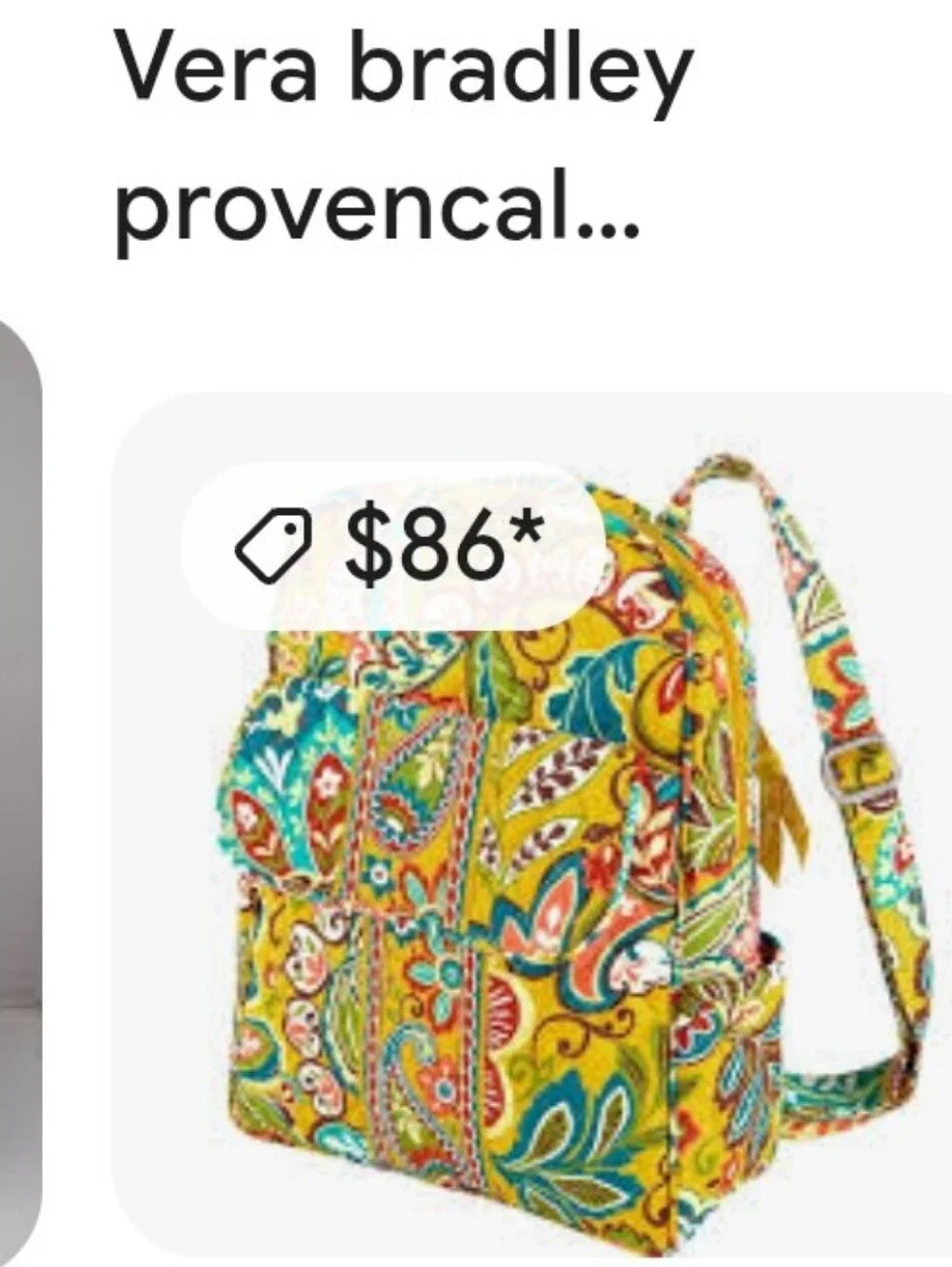 Vera Bradley never carried